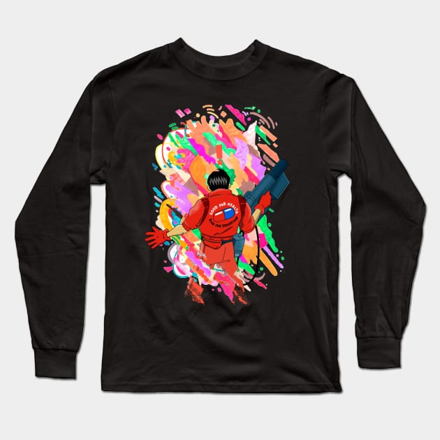 Kaneda! Long Sleeve T-Shirt by geolaw